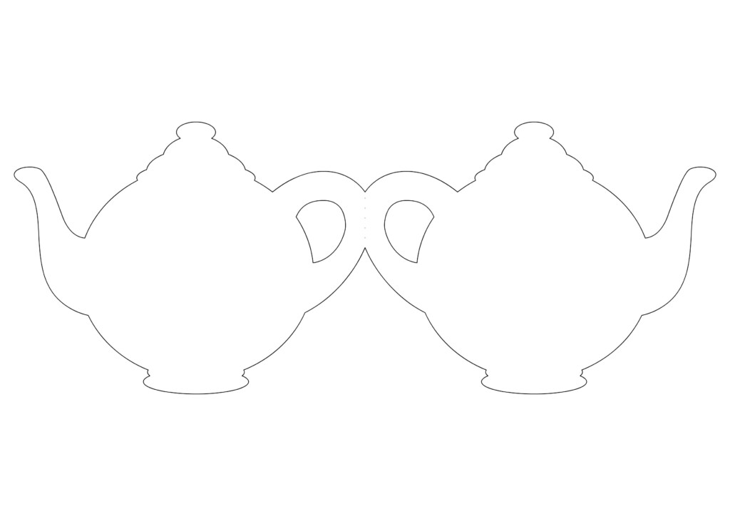 30 Awesome Teapot Template Invitations Images Free Printable Party 