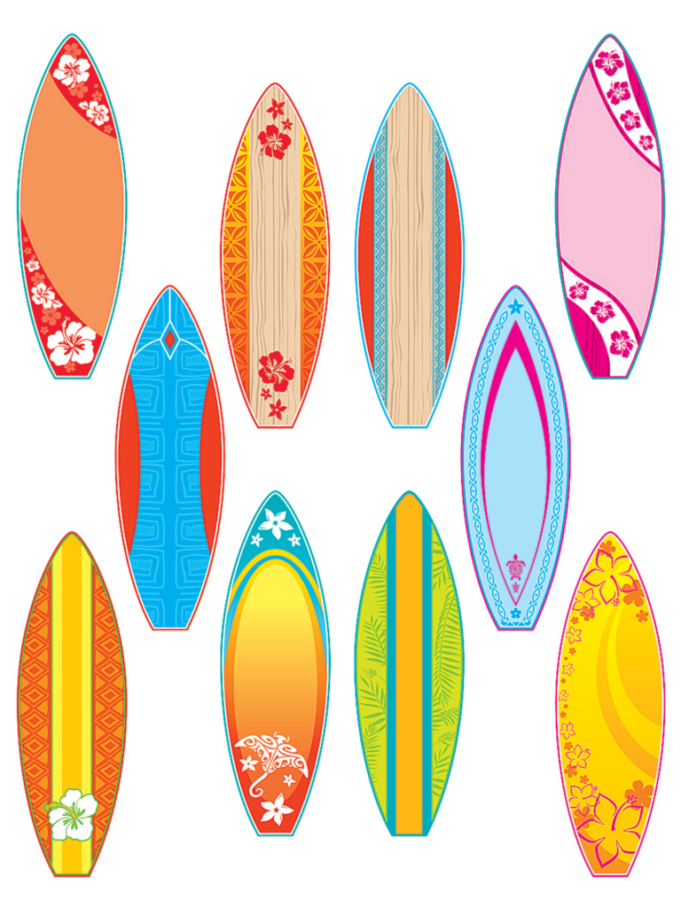 Surfboards Accents TCR4586 Teacher Created Resources