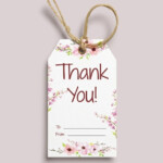 FREE Thank You Gift Tag Template Word DOC PSD Apple MAC Pages