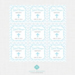 Printable Baptism Favor Tags Favor Tags Thank You Tags