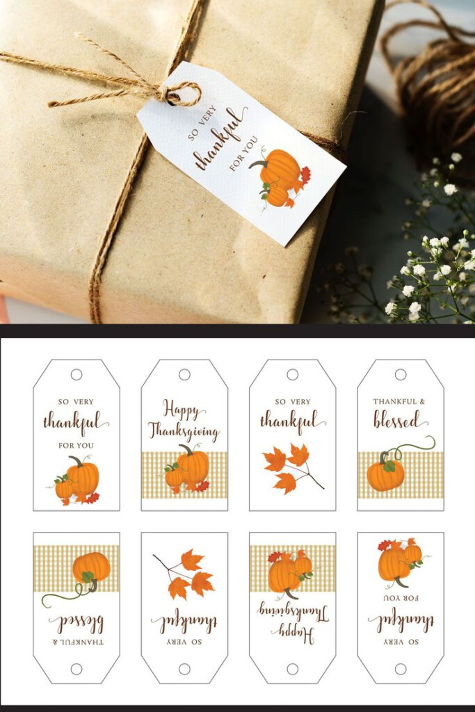 Free Thanksgiving Gift Tags Thanksgiving Gift Tags Free Printable 