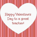 East Coast Mommy Last Minute Teacher Valentines with Free Printable Tags