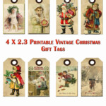 Free Printable Victorian Christmas Tags Festival Collections