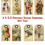 Free Printable Vintage Christmas Tags Google Search Christmas Gift