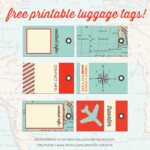 The 25 Best Printable Luggage Tags Ideas On Pinterest Vintage