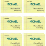 Volunteer Name Tag Template For Your Needs