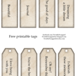 Sweetly Scrapped Free Printable Tags 3 Different Sets