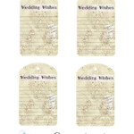 Wedding Wishes Tags Free Printable By Mocha Doodle Designs Free