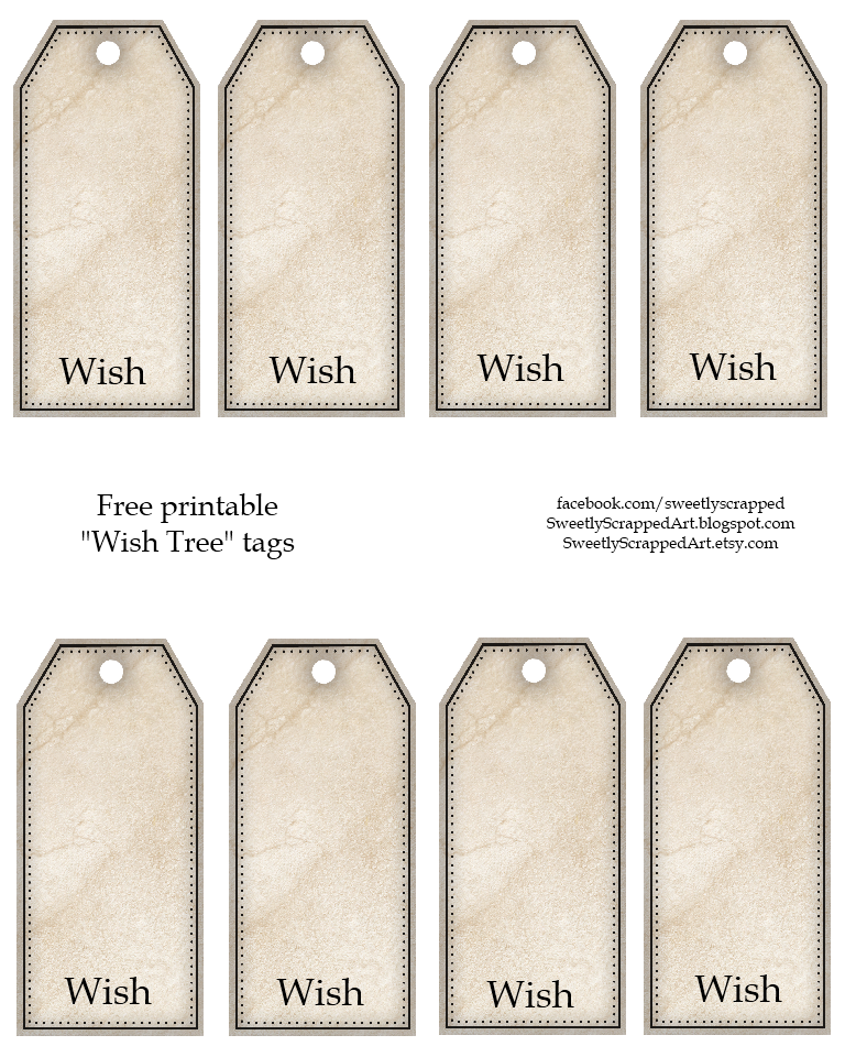 Sweetly Scrapped Free Printable Tags 3 Different Sets