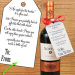 Give A Teacher What They Really Need Wine Wine Teacher Gift