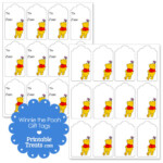 Printable Winnie The Pooh Gift Tags Printable Treats