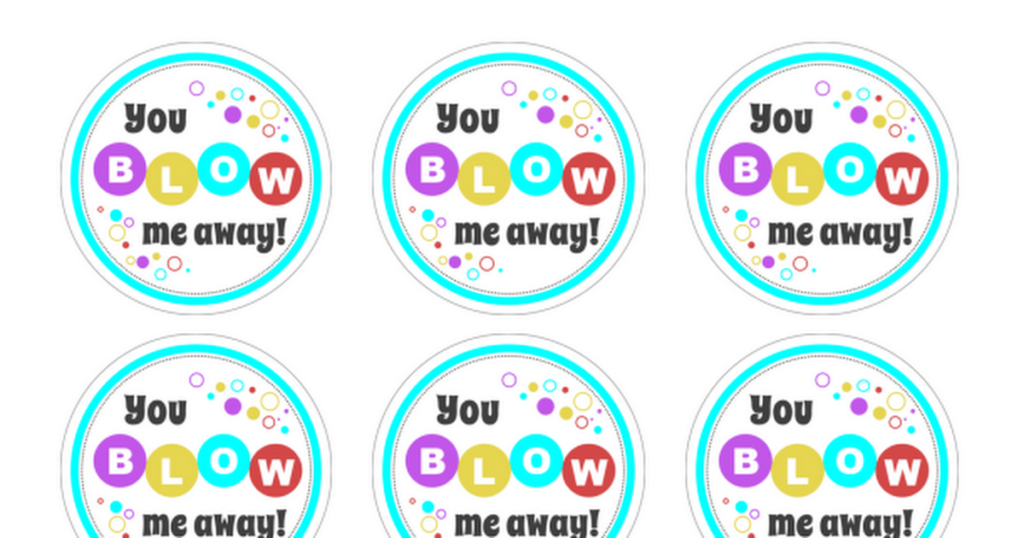 You Blow Me Away Free Printable pdf Staff Gifts Valentines For Kids 