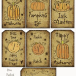 Free Primitive Hang Tags Printable 14 Prim Punkins Hang Tags n