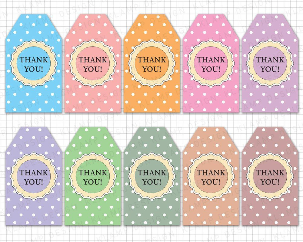 Thank You Printable Tags Printable Thank You Tags thank You Printable