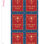 Free Wonder Woman Birthday Party Printables Favor Tags CatchMyParty