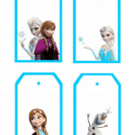 8 Best Free Printable Christmas Gift Tags Disney Frozen Printablee