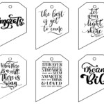Free Printable Graduation Gift Tags Sarah Titus From Homeless To 8
