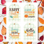 20 Free Printable Fall Gift And Favor Tags To Welcome Autumn