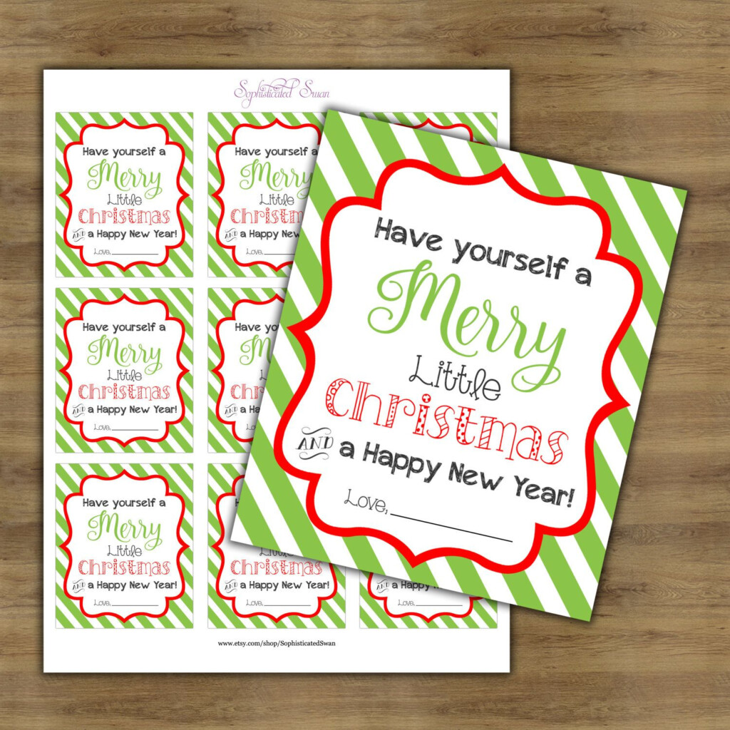 Christmas Teacher Gift Tags Teacher Appreciation Tags Have Yourself A 