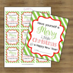 Christmas Teacher Gift Tags Teacher Appreciation Tags Have Yourself A