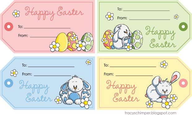 PIECES OF ME Free Easter Tags