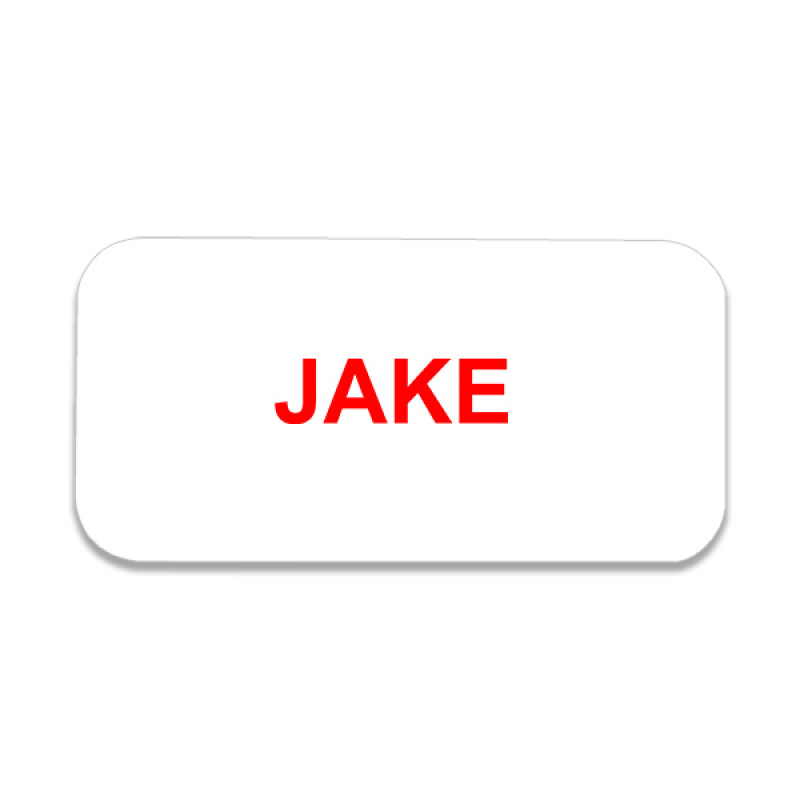 Jake Costume Name Tag Name Tag Wizard