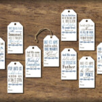 Christmas Gift Tags Names Of Jesus Instant Download