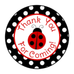 Add The Finishing Touch To Your Party Favors With These Ladybug themed