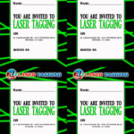 Laser Tag Free Printables Laser Tag Invitations Printable Free