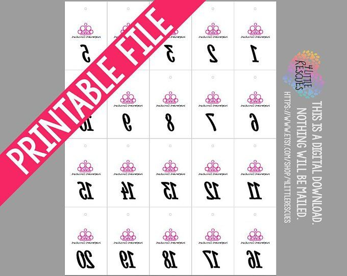 Printable Paparazzi Jewelry Live Sales Forward AND Etsy Pink Crown 
