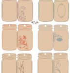 Free Printable Mason Jar Foldable Tags For Gifts Craft Nerd Girl