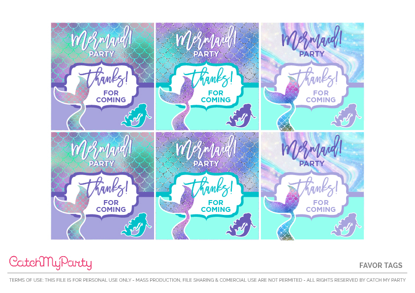 Download These Free Mermaid Printables Now Catch My Party