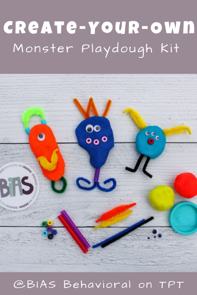 Create Your Own Monster FREE Printable Playdough Kits Create Your 