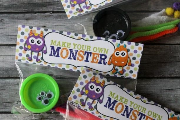 Play doh Monster Kit Idea Free Tag Printable 247 Moms Make Your