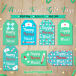 Printable Nurses Week Gift Tags Get Them In PDF Format At Http