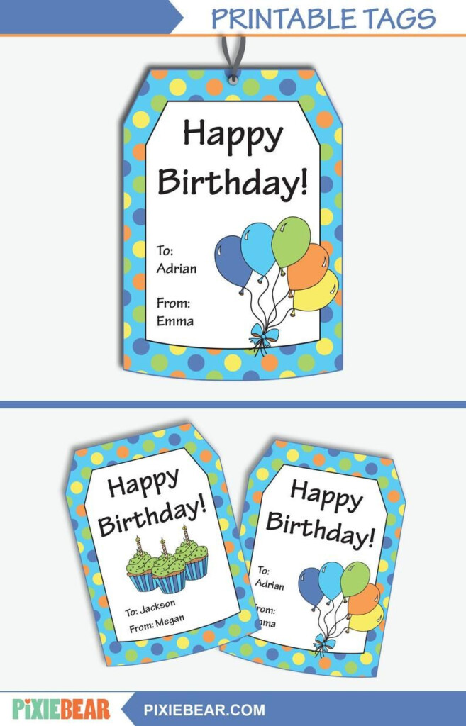 Birthday Gift Tags Personalized Gift Tags Personalized Birthday 