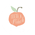 You re A Peach Gift Idea Free Printable
