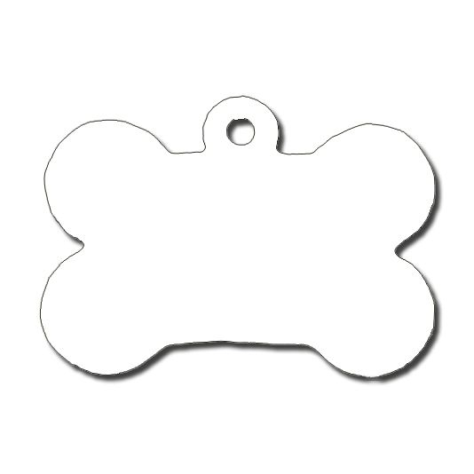 Blank Printable Pet Tag Dog Bone Shaped Pet Tags Dog Template Dog 