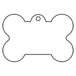 Dog Bone Tag Template Printable Tags Template Tag Template Dog Template