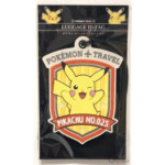 Pokemon Center 2017 Pikachu Large Size Rubber Luggage Name Tag Version