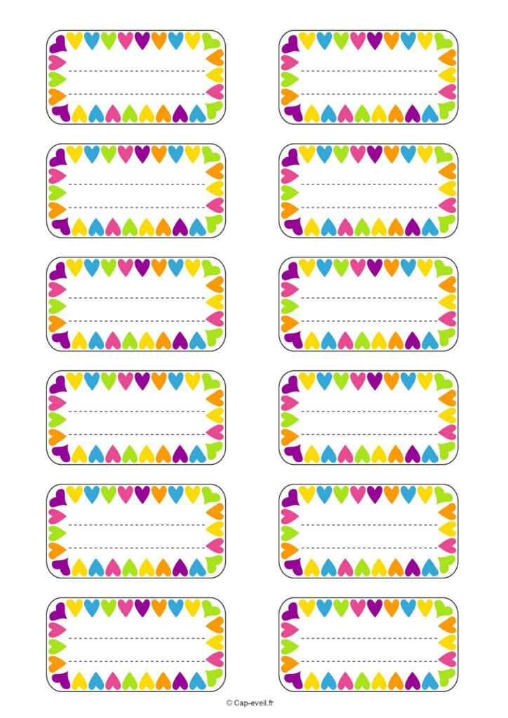 Free Printable Name Tags For Preschoolers Free Printable