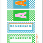 I Should Be Mopping The Floor Free Printable Backpack Tags