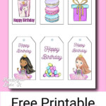 Free Printable Birthday Gift Tags 12 Cute Variations Birthday Gift