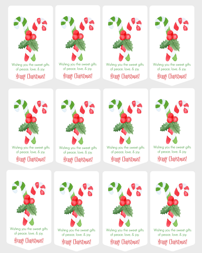 Download FREE Printable Christmas Gift Tags An Extraordinary Day