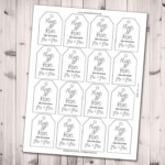 DIY PRINTABLE Tags Hugs And Kisses From The Mr And Mrs Printable