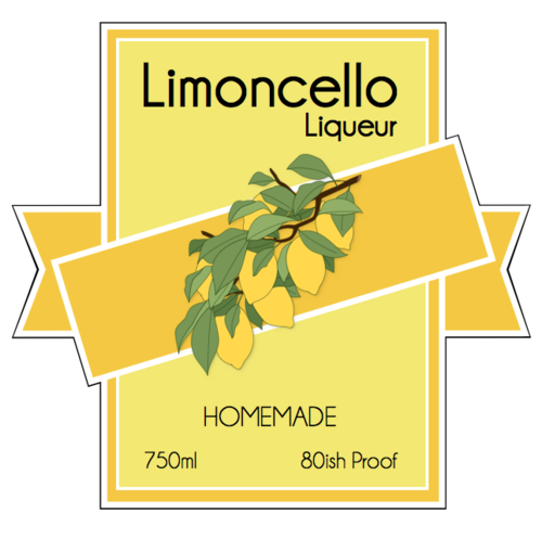 Limoncello Label ClipArt Best