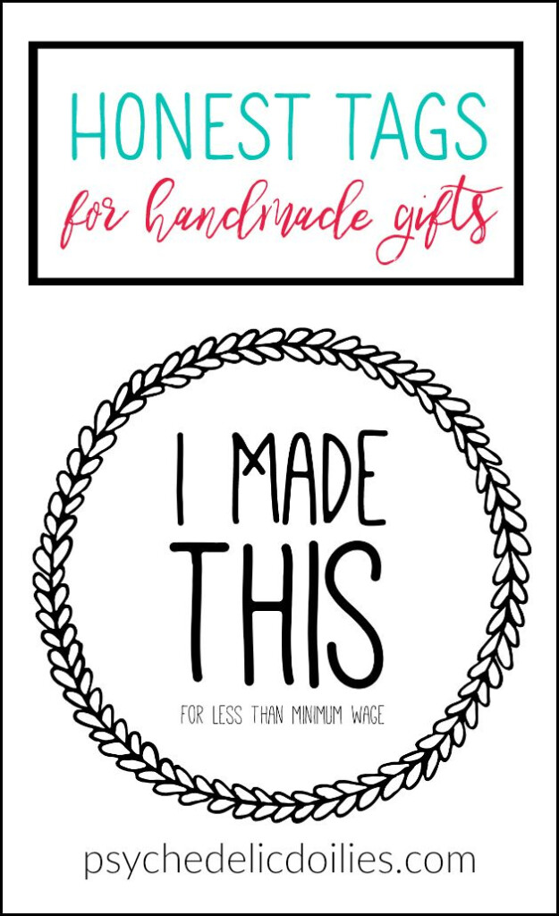  Honest Free Printable Gift Tags Psychedelic Doilies Free 