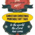 7 Best Christian Christmas Printable Gift Tags Printablee