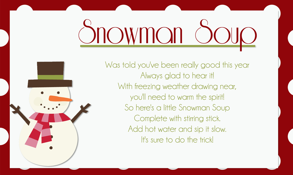 Snowman Soup Hot Chocolate Recipe And Gift Idea Snowman Soup