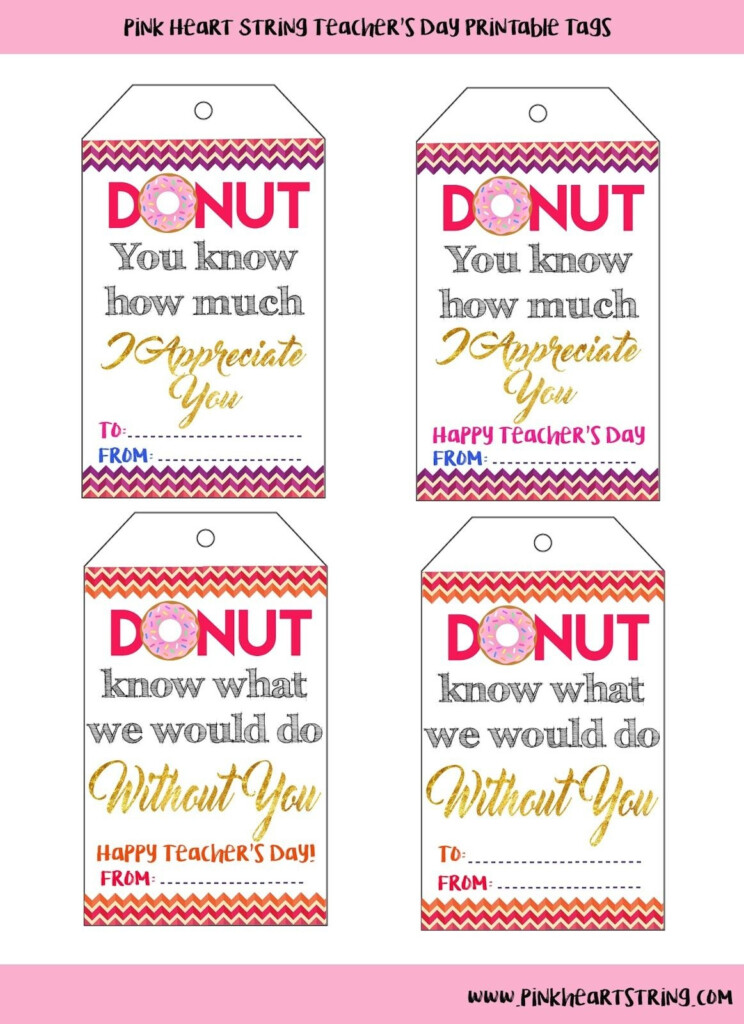 Free Printable Tags For Teacher Appreciation Free Printable